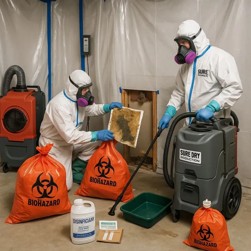 Contaminated Water Handling Protocols process in Hot Spring County, AR